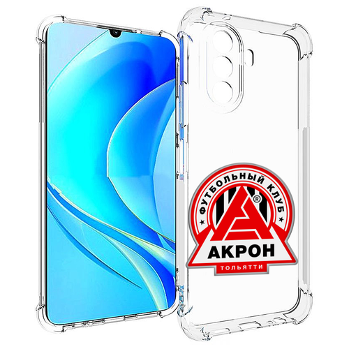 Чехол MyPads фк-акрон-2 для Huawei Nova Y70 / Nova Y70 Plus (MGA-LX9N) / Huawei Enjoy 50 задняя-панель-накладка-бампер чехол mypads фк нефтехимик нижнекамск для huawei nova y70 nova y70 plus mga lx9n huawei enjoy 50 задняя панель накладка бампер