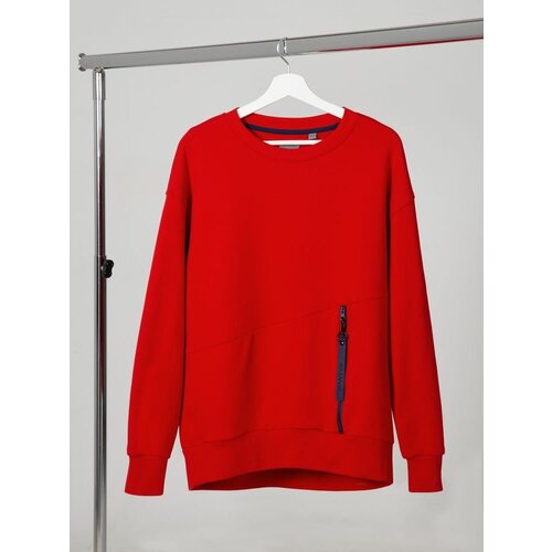 Свитшот MANEVR, размер S, красный