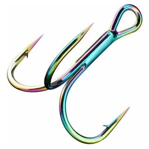 фото Крючки тройные / sprut hara st-36 cht (28 mm) #1/0