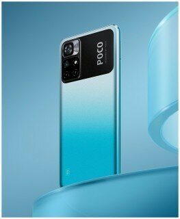 Смартфон Xiaomi POCO M4 Pro 5G NFC RU, 6.55'', IPS, 6Гб, 128Гб, 50 Мп, 16Мп, 5000 мАч, синий - фотография № 10