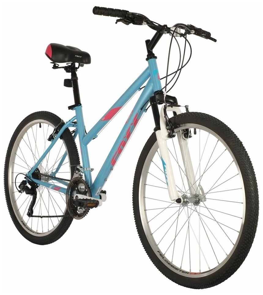 Велосипед FOXX SALSA 26" (2021) (Велосипед FOXX 26" SALSA синий, сталь, размер 19")