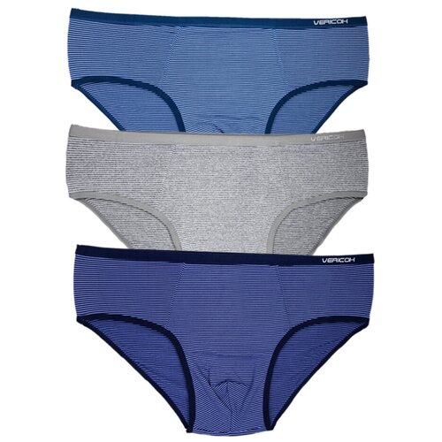 фото 3 шт. мужские трусы слипы vericoh 443 v1, ассорти, 3xl