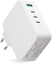 Блок питания TopON GaN 130W 3 Type-C PD, PPS, USB QC Белый TOP-GaN-130W