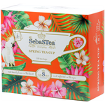 Чай зеленый SebaSTea Spring tea cup , пакетированный - изображение