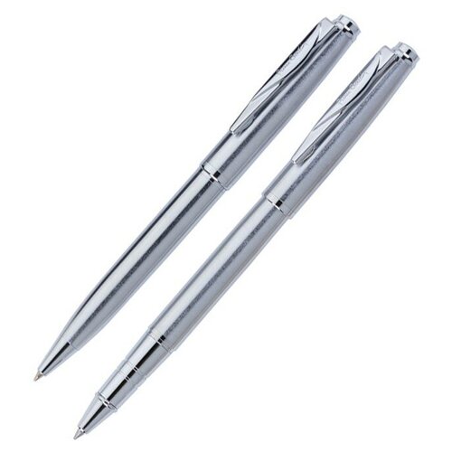 Набор подарочный Pierre Cardin Pen&Pen - Silver, ручка шариковая + ручка роллер, шт PC0917BP/RP туфли pierre cardin pierre cardin mp002xm1zj3c