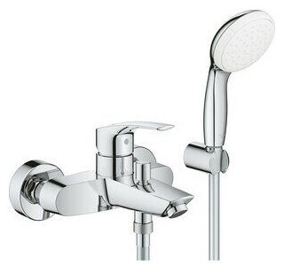 Смеситель для ванны Grohe Eurosmart с душем, хром (33302003)