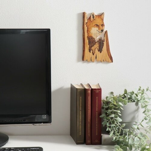 Панно интерьерное дерево Лисица 12х07х19 см 1536₽