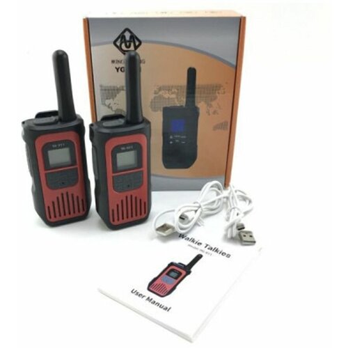 Рация 2шт YG-811 Уоки-Токи Red 377700₽