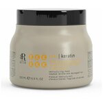 Кератиновая маска для укрепления волос Keratin Star Restructuring Mask RR Line, 500 мл - изображение