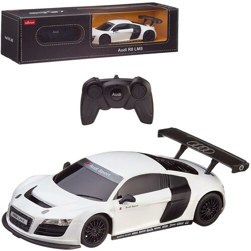 Машина р у 1:24 AUDI R8 белый 46800W