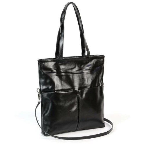 Женская кожаная сумка шоппер 20512 Блек (125314)