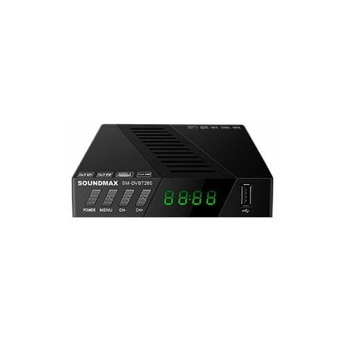 Цифровые приставки DVB-T2 SOUNDMAX SM-DVBT280черный 348200₽