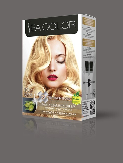 SEA COLOR № 10.0 Светлый блонд Краска для волос