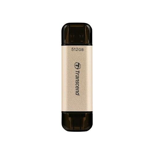 Флешка Transcend Jetflash 930С 512ГБ USB3.0 золотистый/черный (TS512GJF930C)