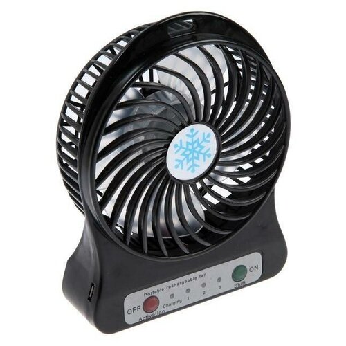 Вентилятор настольный настольный вентилятор мини вентилятор портативный вентилятор LuazON LOF-03 3 скорости 800 мАч 49900₽