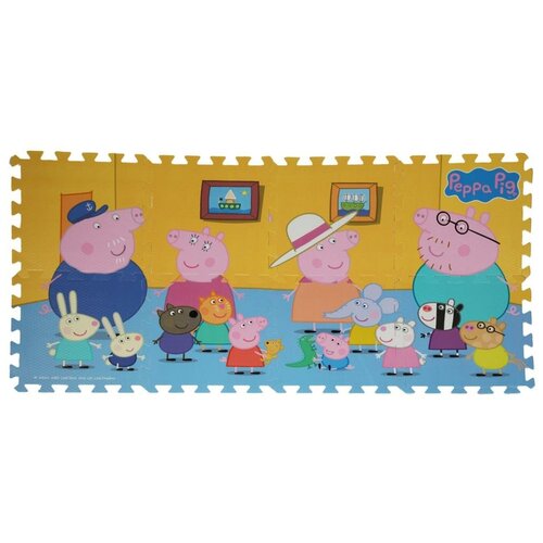 Играем вместе - Коврики-пазлы FS-PEPPA Коврик-пазл 