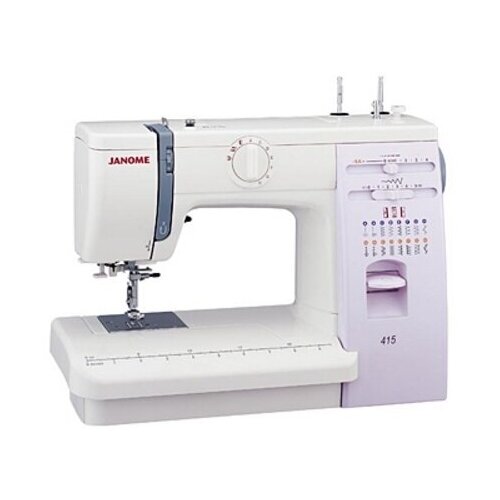 Швейная машина Janome 415 белый швейная машина janome 4400 бело синий