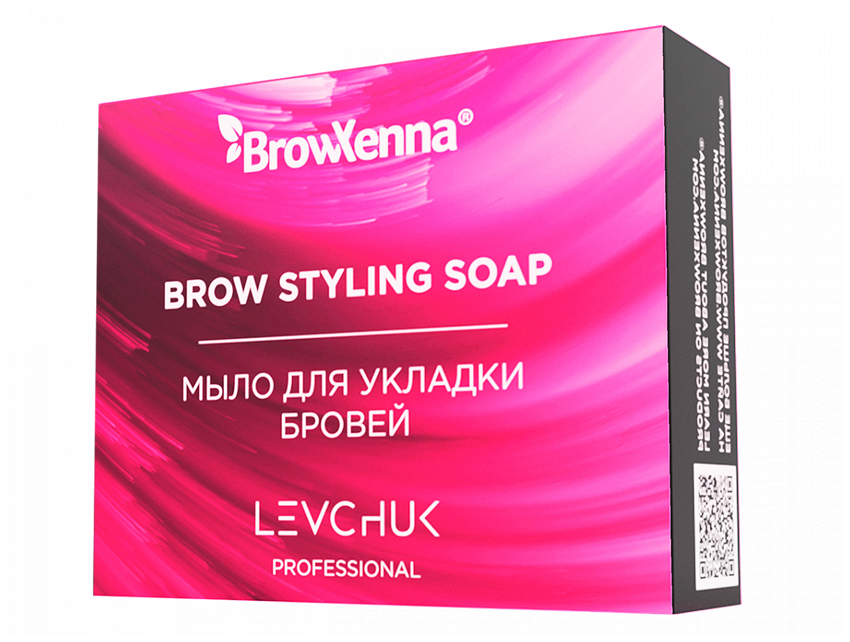 Мыло для укладки бровей розовое, Soap pink, BrowXenna