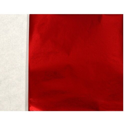 Calligrata Поталь в книжке 8 х 8,5 см, 100 листов, фольгированная алая