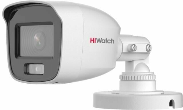 Комплект видеонаблюдения Hiwatch с технологией ColorVu на 5 уличных камер Full HD/1080P/Цветная ночная съемка