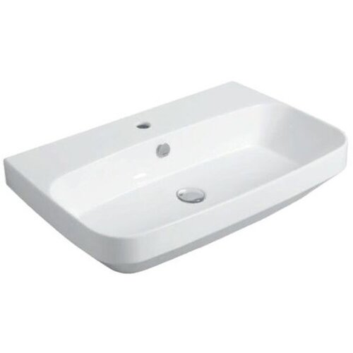 Раковины SIMAS Baden Baden BB12bi*1 Белый раковина laufen val 8 1028 9 400 107 1 1200x420 мм с 2 отв для смесителя с отв для перелива цвет белый покрытие lcc