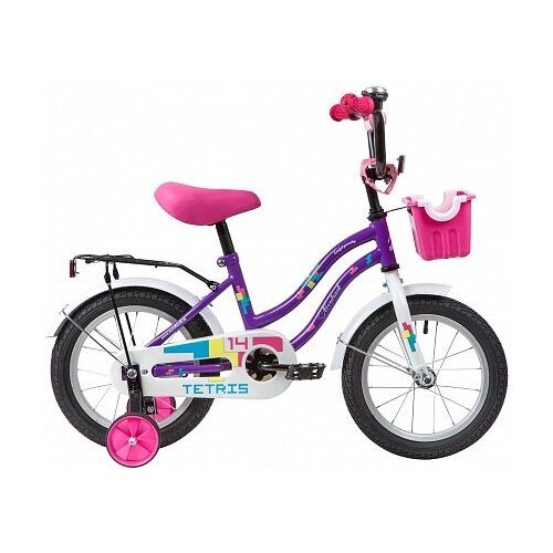 Велосипед Novatrack Tetris 14 фиолетовый 2195000₽