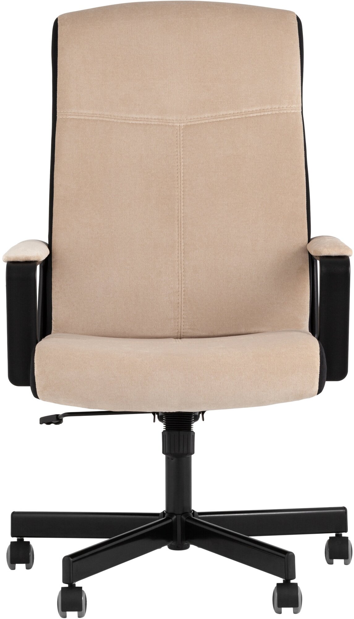Кресло руководителя TopChairs ST-DOMINGO (Спинка и сиденье песочная ткань Light-21) - фотография № 9