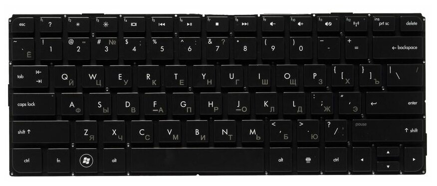 Клавиатура для ноутбуков HP Envy 13-1000 RU Black