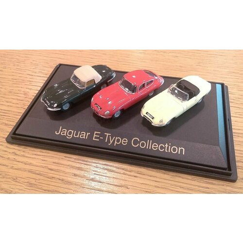 Набор из трех моделей Jaguar E-Type Set, Scale Model 1:76