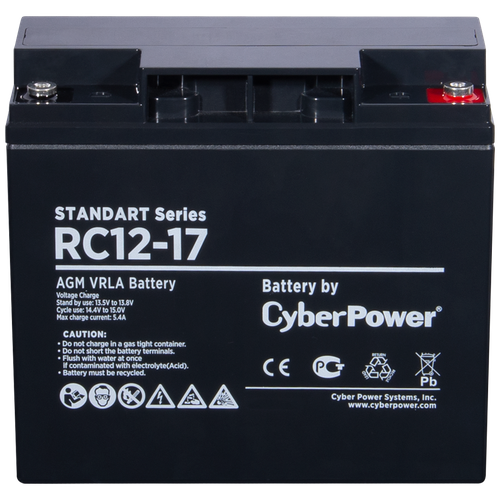 Батарея для ИБП CyberPower RC 12-17 12V 17 Ah