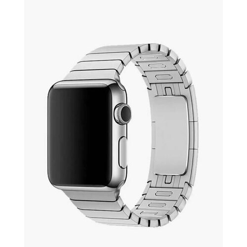 Ремешок металлический для Apple Watch series3/4/5, Devia Elegant Series Link Bracelet 42/44mm серебристый