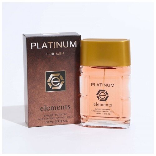 TODAY PARFUM Туалетная вода мужская Platinum Elements, 100 мл (по мотивам Sauvage (C.Dior) today parfum туалетная вода мужская platinum elements 100 мл по мотивам sauvage c dior