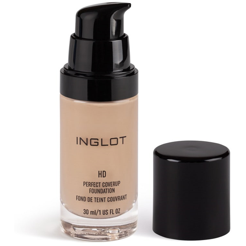 Inglot Тональный крем Тональная основа HD Perfect Coverup Foundation, 30 мл/150 г, оттенок: 72 розоватый беж, холодный