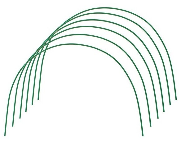 Дуги для парника Весна (сад) металл в кембрике 2 м, d 10 мм, набор 6 шт (00-00000012)