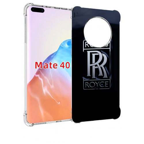 Чехол MyPads Rolls-Royce-ролс-ройс-3 мужской для Huawei Mate 40 / Mate 40E задняя-панель-накладка-бампер чехол mypads rolls royce ролс ройс 3 мужской для huawei honor 5c 7 lite gt3 5 2 задняя панель накладка бампер