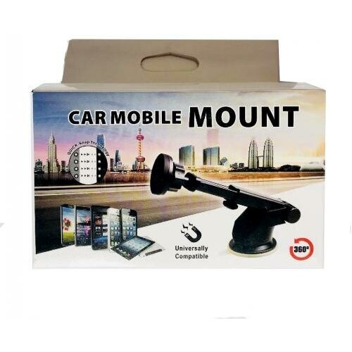 Держатель универс. XWJ-1506A магнитный черный