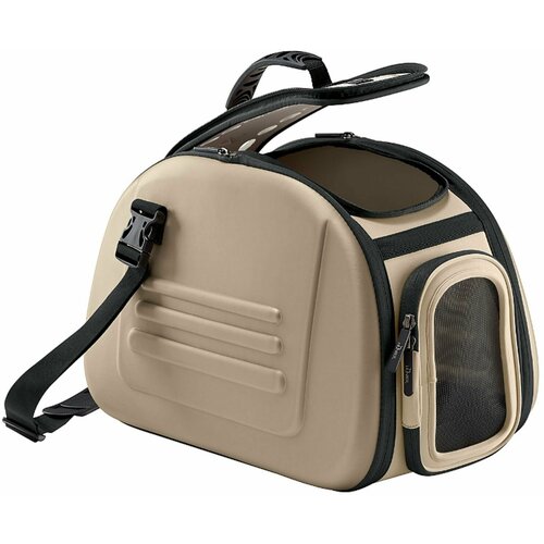 Ibiyaya складная сумка-переноска с жесткими стенками, бежевая (Ибияйя)