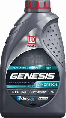 LUKOIL Масло Лукойл 5W40 Genesis Armortech Diesel Api Sn Acea C3 1Л Син