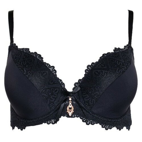 Бюстгальтер женский цвет чёрный размер 80С 1150₽