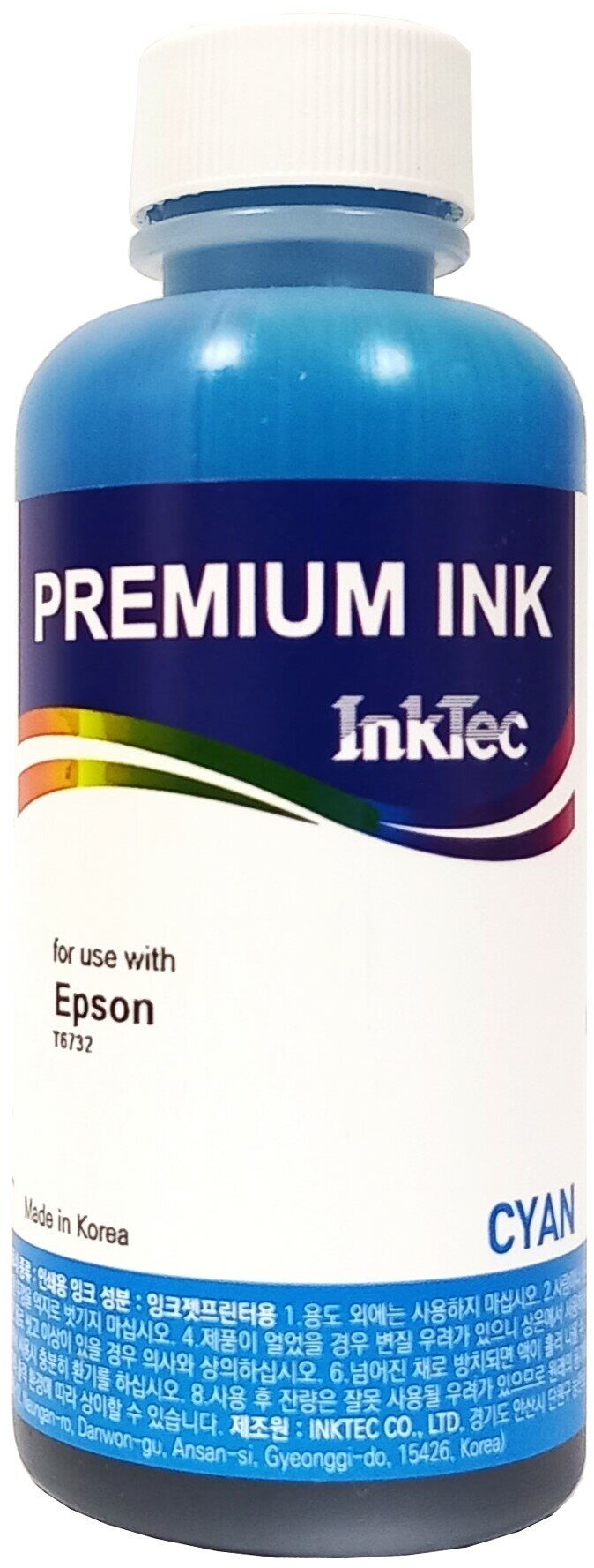 Чернила InkTec (E0017-100MC) для Epson L805/L1800 100 мл (Cyan)