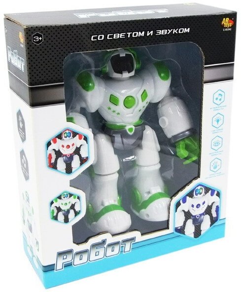 Робот игрушечный, световые и звуковые эффекты (в асс) Abtoys C-00342