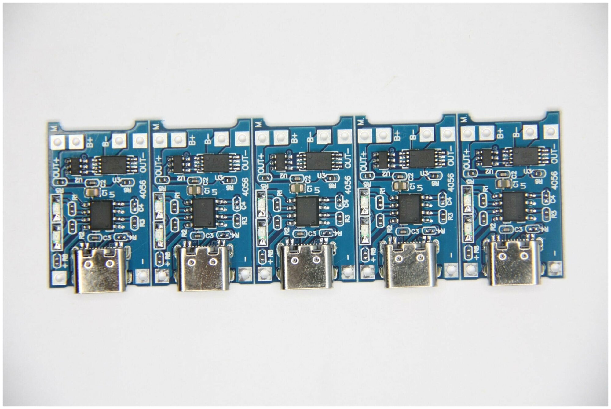 Плата зарядки TP4056 Micro USB Type-C 5V 1A для модуля зарядного устройства li-ion аккумуляторов.