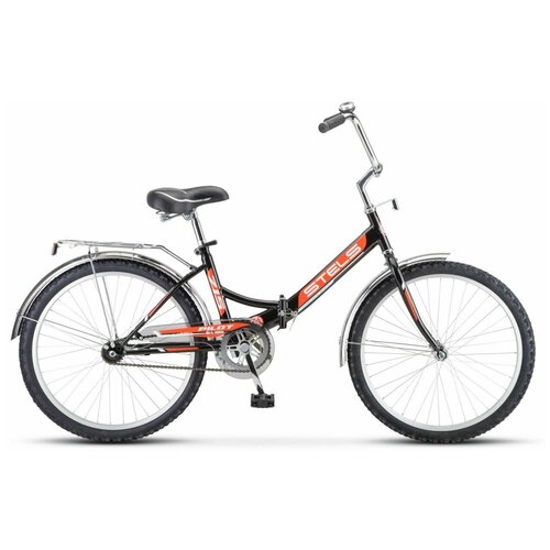 Велосипед 24 Stels Pilot 715 Z010 Черныйкрасный 1372300₽