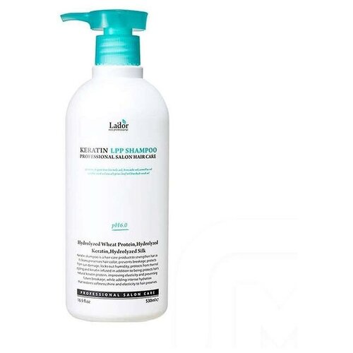 Lador / Бессульфатный кератиновый шампунь Lador Keratin Lpp Shampoo