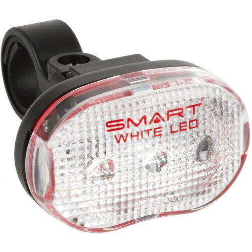 Фонарь передний велосипедный SMART, 9лн, 1 диод, 2 режима, бат. фонарь передний велосипедный smart gem 1 диод 3 режима бат