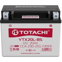 Аккумулятор TOTACHI CMF 1220 12 V 20 A/h YTX20L-BS L AGM