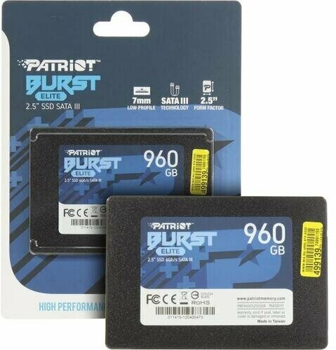 SSD Patriot Burst Elite PBE960GS25SSDR