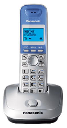 Телефон Panasonic KX-TG2511RUS, DECT (серебристый)