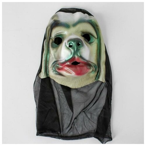 маска карнавальная пластиковая леди волшебство микс цветов Карнавальная маска «Собака», виды микс
