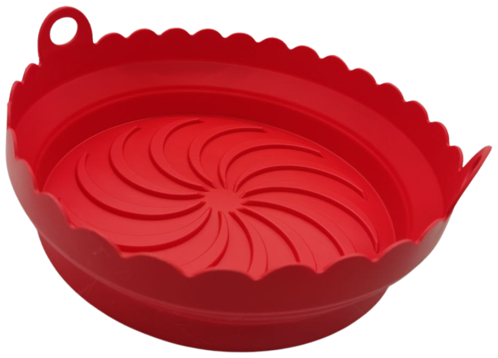 Антипригарная силиконовая форма для выпекания Brinhill многоразовая термостойкая для приготовления блюд в духовке и микроволновке красная